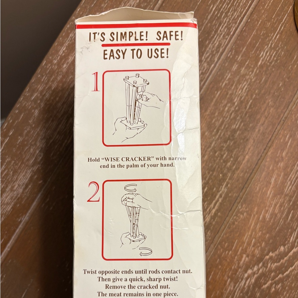 Wise Cracker Wooden Nut Cracker - Picture 4 of 11